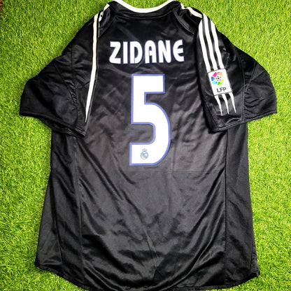 Zidane Real Madrid 2004 2005 Away Soccer Jersey Shirt M SKU# 367826