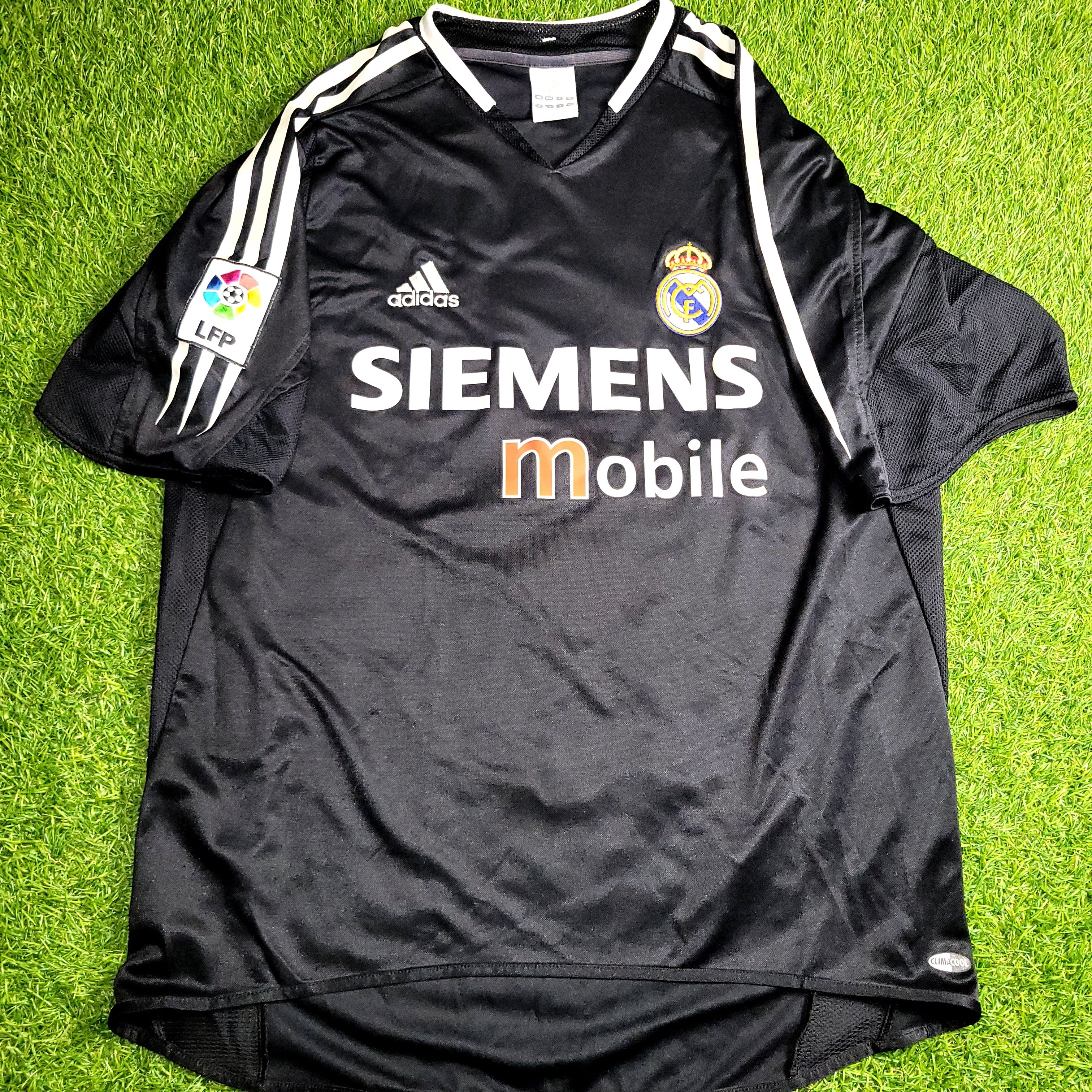 Zidane Real Madrid 2004 2005 Away Soccer Jersey Shirt M SKU