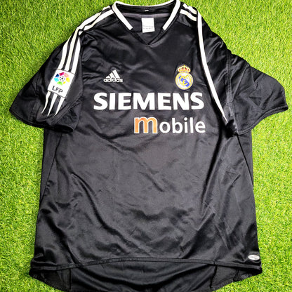 Zidane Real Madrid 2004 2005 Away Soccer Jersey Shirt M SKU# 367826