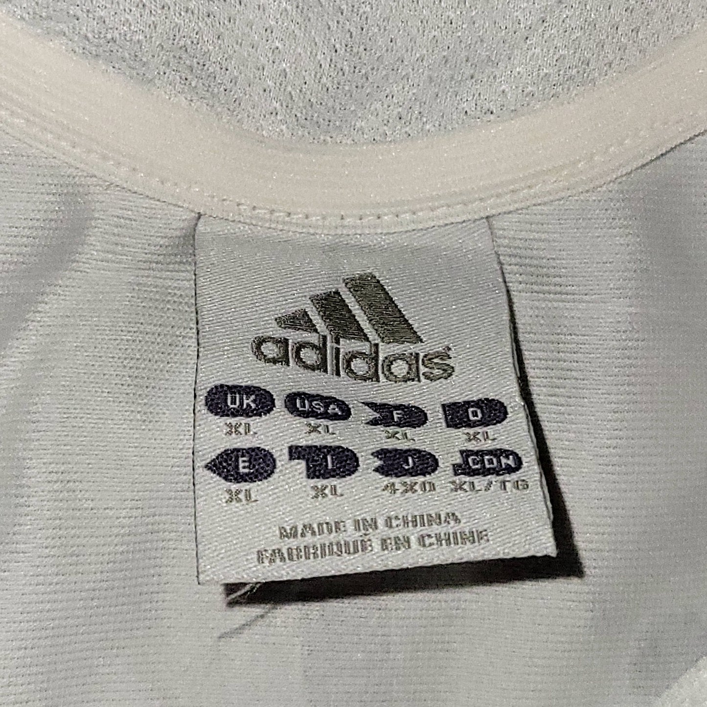 Zidane Real Madrid LAST GAME 2005 2006 Soccer Jersey Shirt XL SKU# 109879