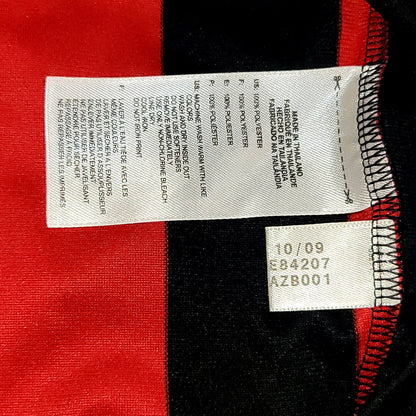 Ronaldinho AC Milan 2009 2010 UEFA Long Sleeve Soccer Jersey Shirt L SKU# E84180