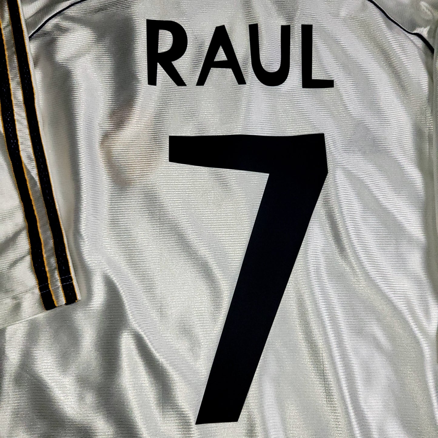 Raul Real Madrid 1998 1999 INTERCONTINENTAL FINAL Soccer Jersey Shirt XL