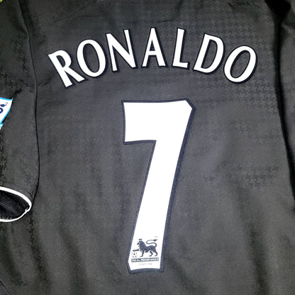 Cristiano Ronaldo Manchester United 2004 2005 Away STAND UP SPEAK UP Jersey Shirt XL