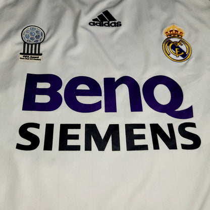 Ronaldo Real Madrid 2006 2007 Home Soccer Jersey Shirt XL SKU# 060879
