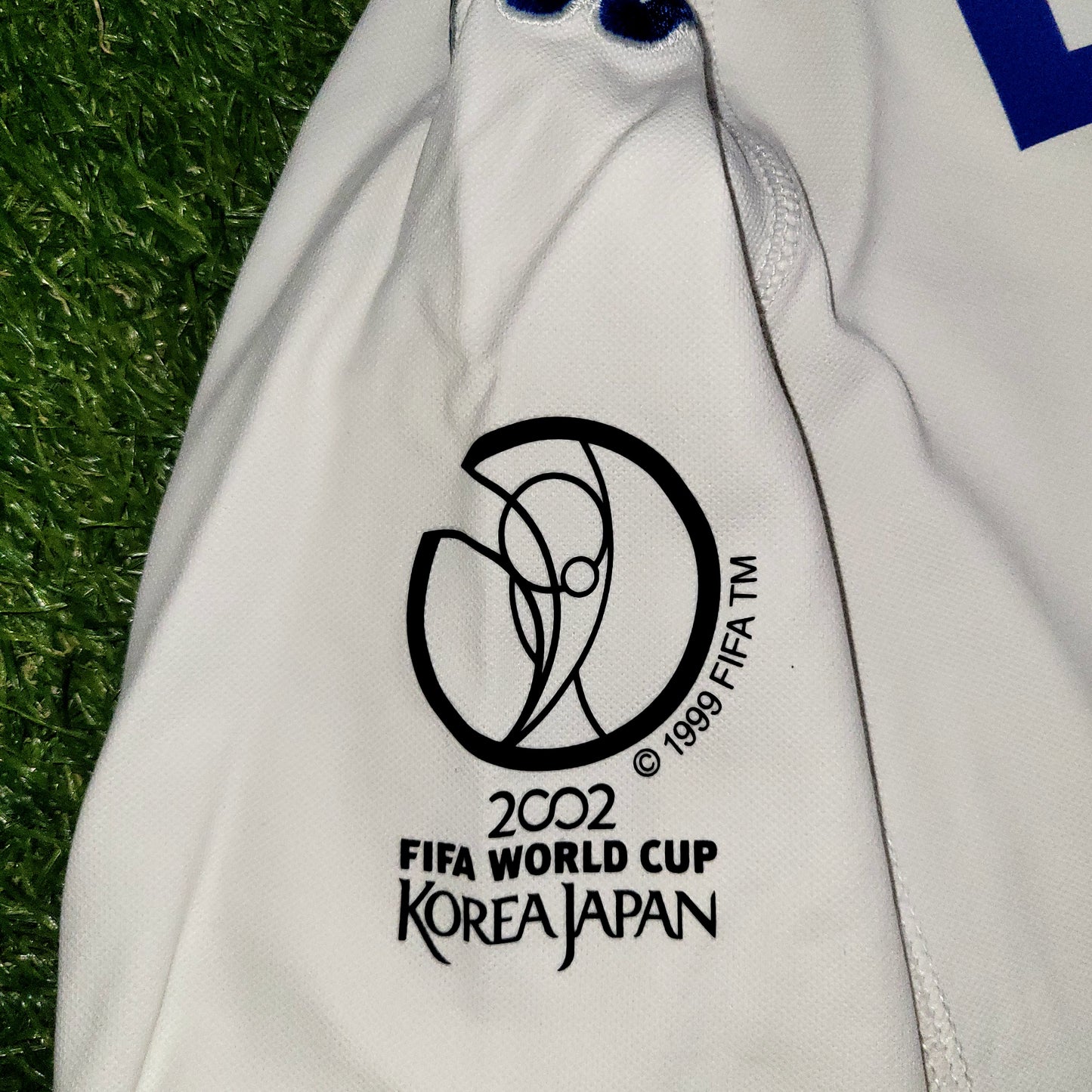 Del Piero Italy Kappa 2002 WORLD CUP Away Soccer Jersey Shirt L