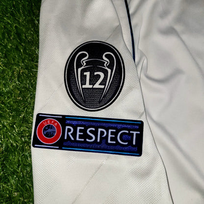 Cristiano Ronaldo Real Madrid 2017 2018 LAST GAME UEFA FINAL Long Sleeve Soccer Jersey Shirt XL SKU#  B31106