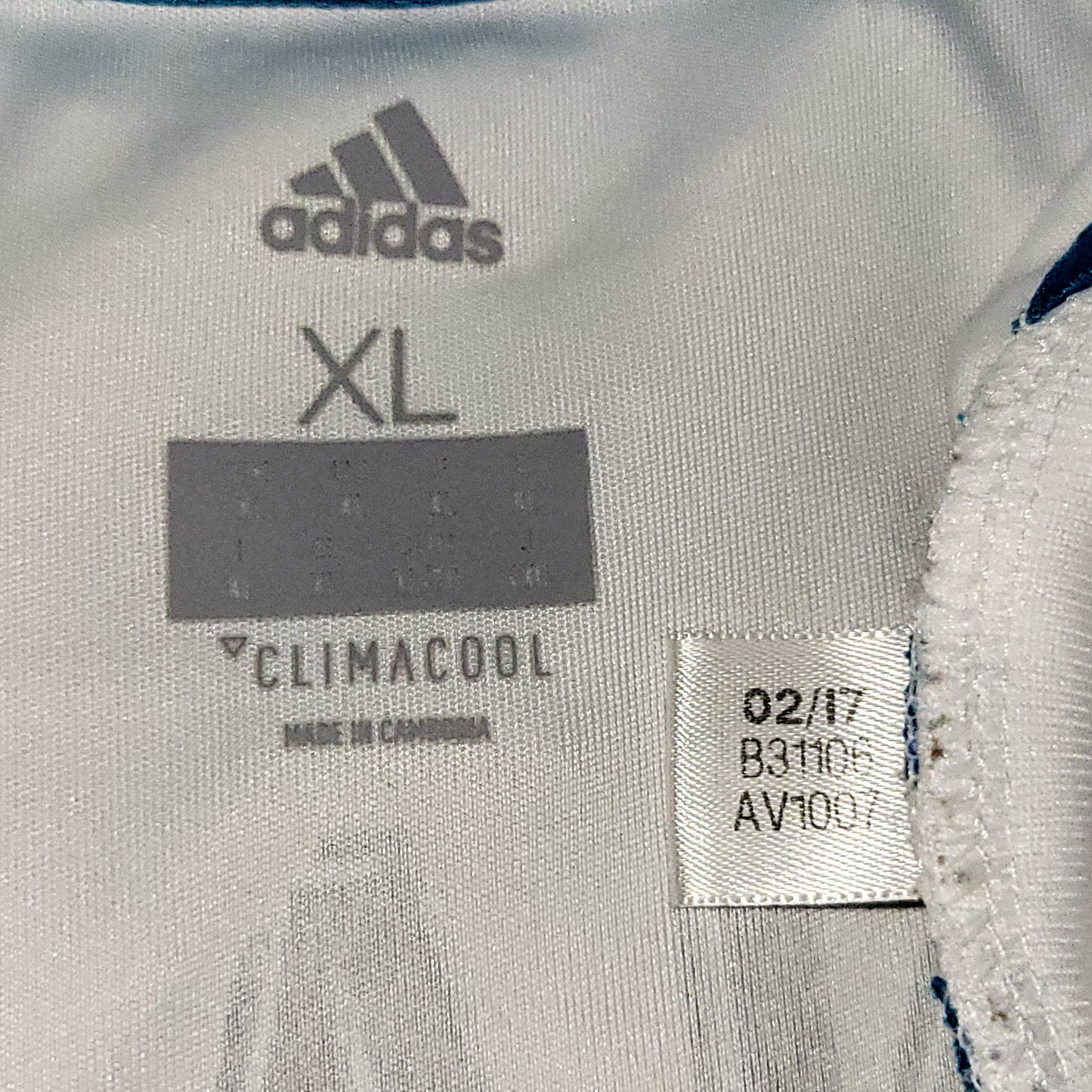 Cristiano Ronaldo Real Madrid 2017 2018 LAST GAME UEFA FINAL Long Sleeve Soccer Jersey Shirt XL SKU#  B31106