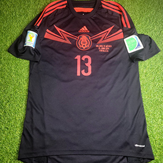 Memo Ochoa Mexico 2014 WORLD CUP GK Soccer Jersey Shirt M SKU# M00036