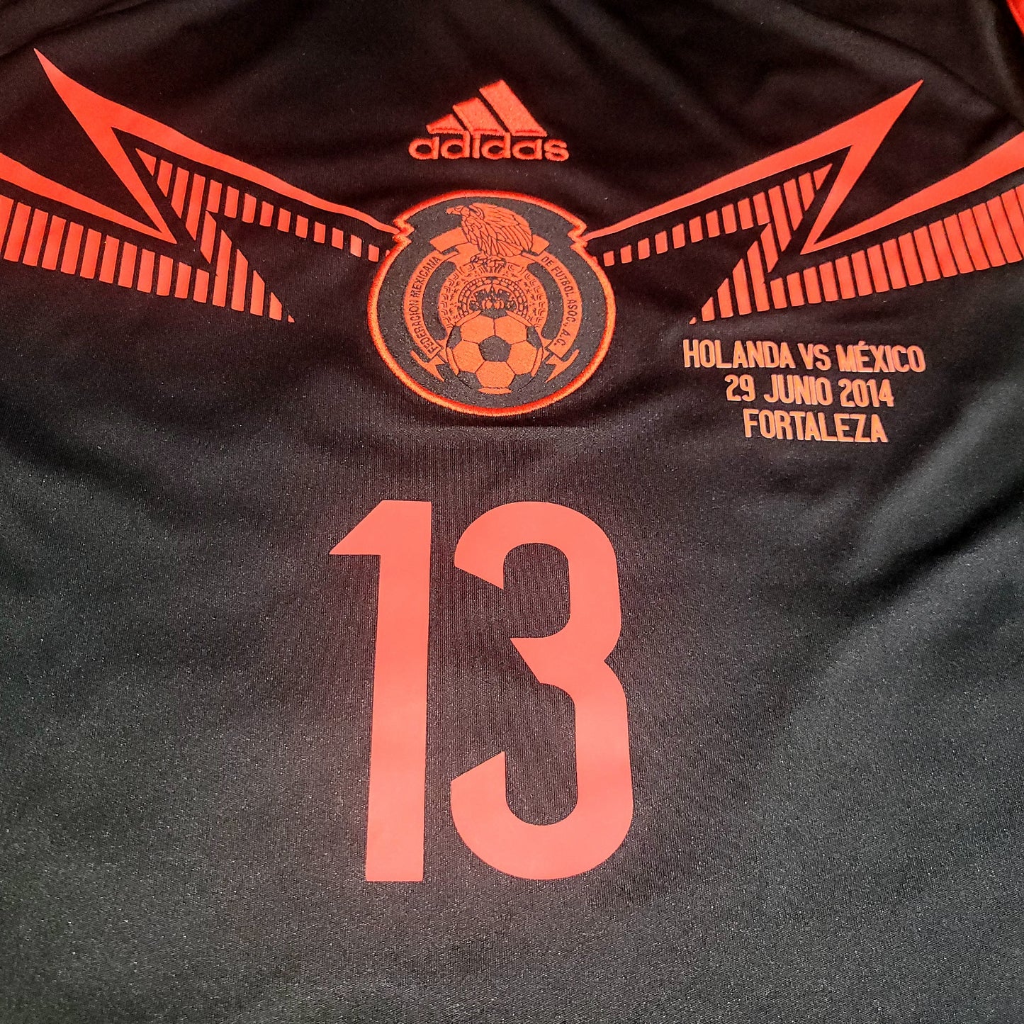 Memo Ochoa Mexico 2014 WORLD CUP GK Soccer Jersey Shirt M SKU# M00036