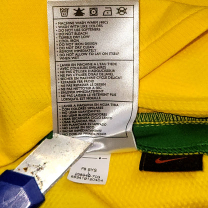 Ronaldinho Nike Brazil 2008 Soccer Jersey Shirt  BNWT L SKU# 258949-703