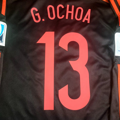 Memo Ochoa Mexico 2014 WORLD CUP GK Soccer Jersey Shirt M SKU# G86995