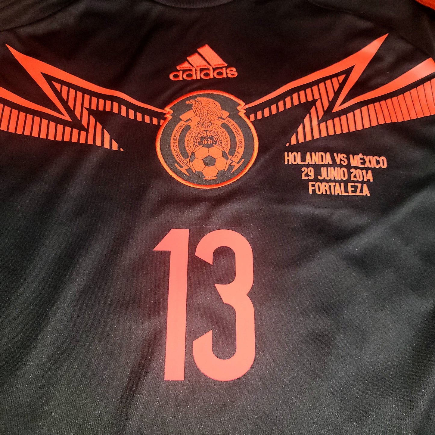 Memo Ochoa Mexico 2014 WORLD CUP GK Soccer Jersey Shirt M SKU# G86995