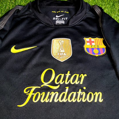 Messi Barcelona 2011 2012 Away Soccer Jersey Shirt M SKU# 419880-010 - ForeverSoccerJerseys