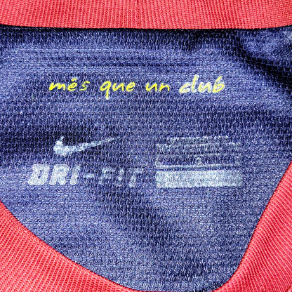 Messi Barcelona 2012 2013 Home Soccer Jersey Shirt L SKU# 478323-410