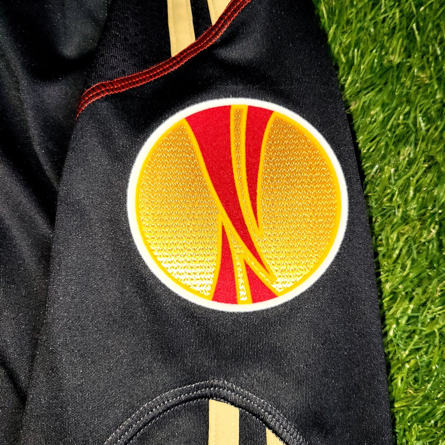 Torres Liverpool 2009 2010 EUROPA LEAGUE Long Sleeve Away Soccer Jersey Shirt L