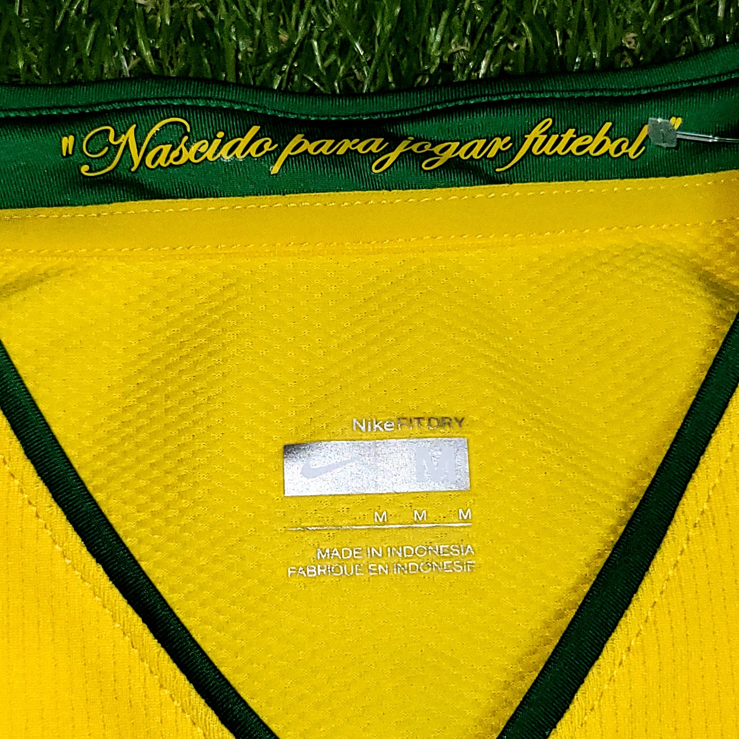 Ronaldinho Nike Brazil 2008 Soccer Jersey Shirt BNWT M SKU# 258949-703