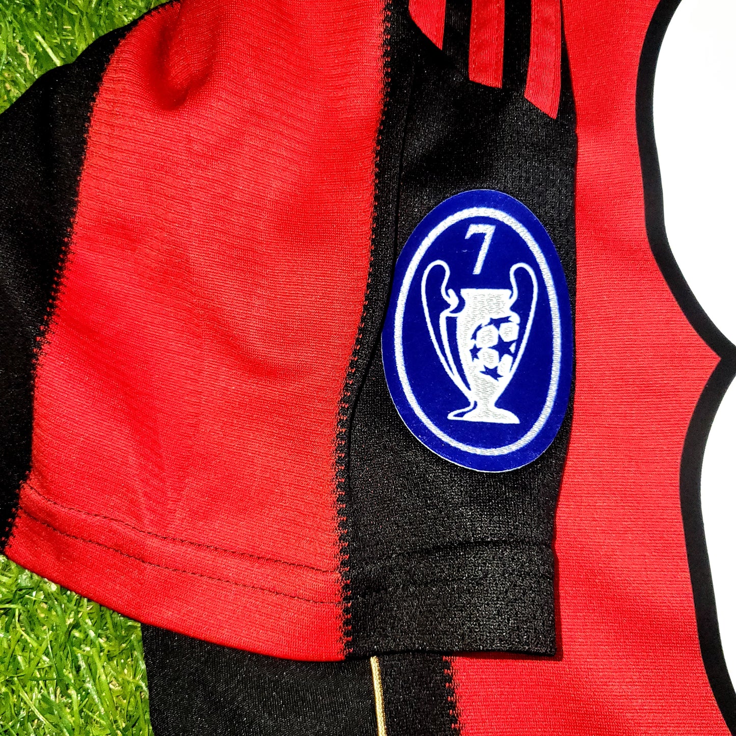 Ronaldinho AC Milan Adidas 2010 2011 Home Soccer Jersey Shirt L SKU# P96288