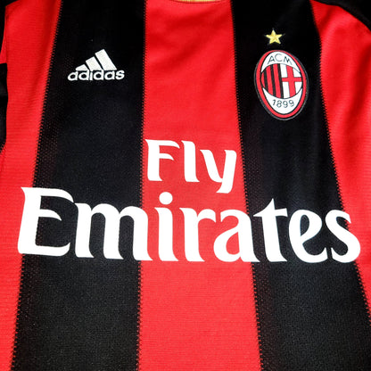 Ibrahimovic AC Milan 2010 2011 Soccer Jersey Shirt L SKU# P96288