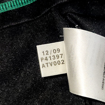 Marquez Mexico 2010 WORLD CUP Away Black Soccer Jersey Shirt L SKU# P41397