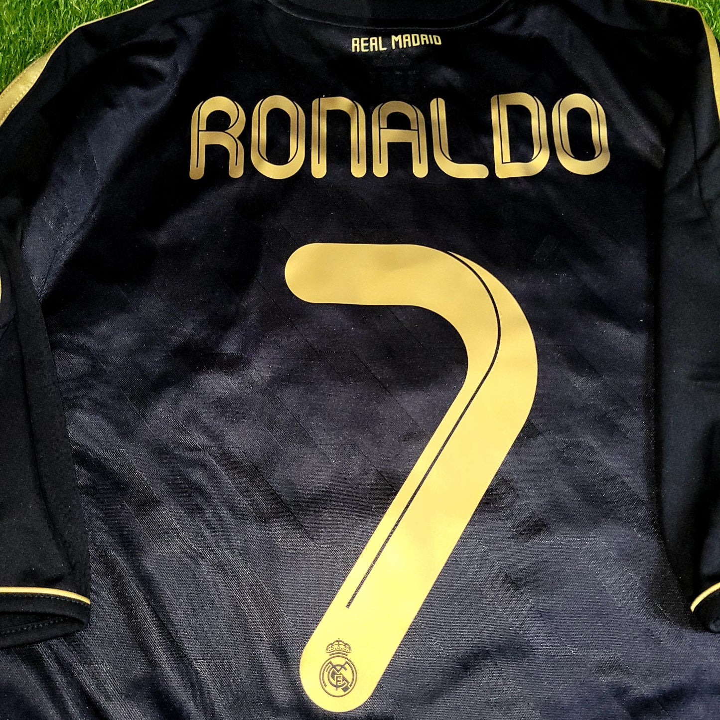 Cristiano Ronaldo Real Madrid 2011 2012 Away Soccer Jersey Shirt XL SKU# V13642