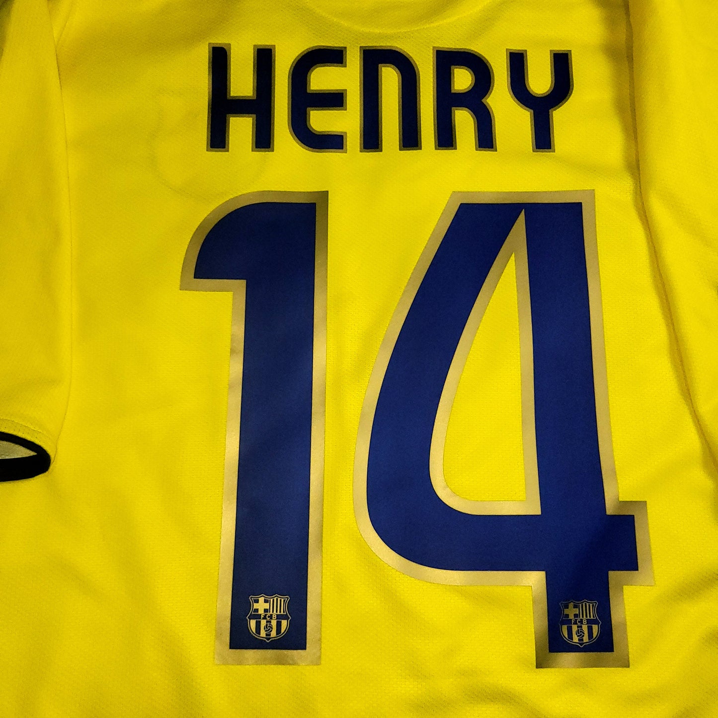Henry Barcelona TREBLE SEASON 2008 2009 Away Soccer Jersey Shirt XL SKU# 286787-760
