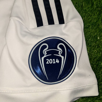 Cristiano Ronaldo Real Madrid 2014 2015 UEFA Home Soccer Jersey Shirt L SKU# F50637
