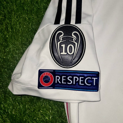 Cristiano Ronaldo Real Madrid 2014 2015 UEFA Home Soccer Jersey Shirt L SKU# F50637