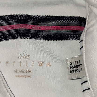 Cristiano Ronaldo Real Madrid 2014 2015 UEFA Home Soccer Jersey Shirt L SKU# F50637