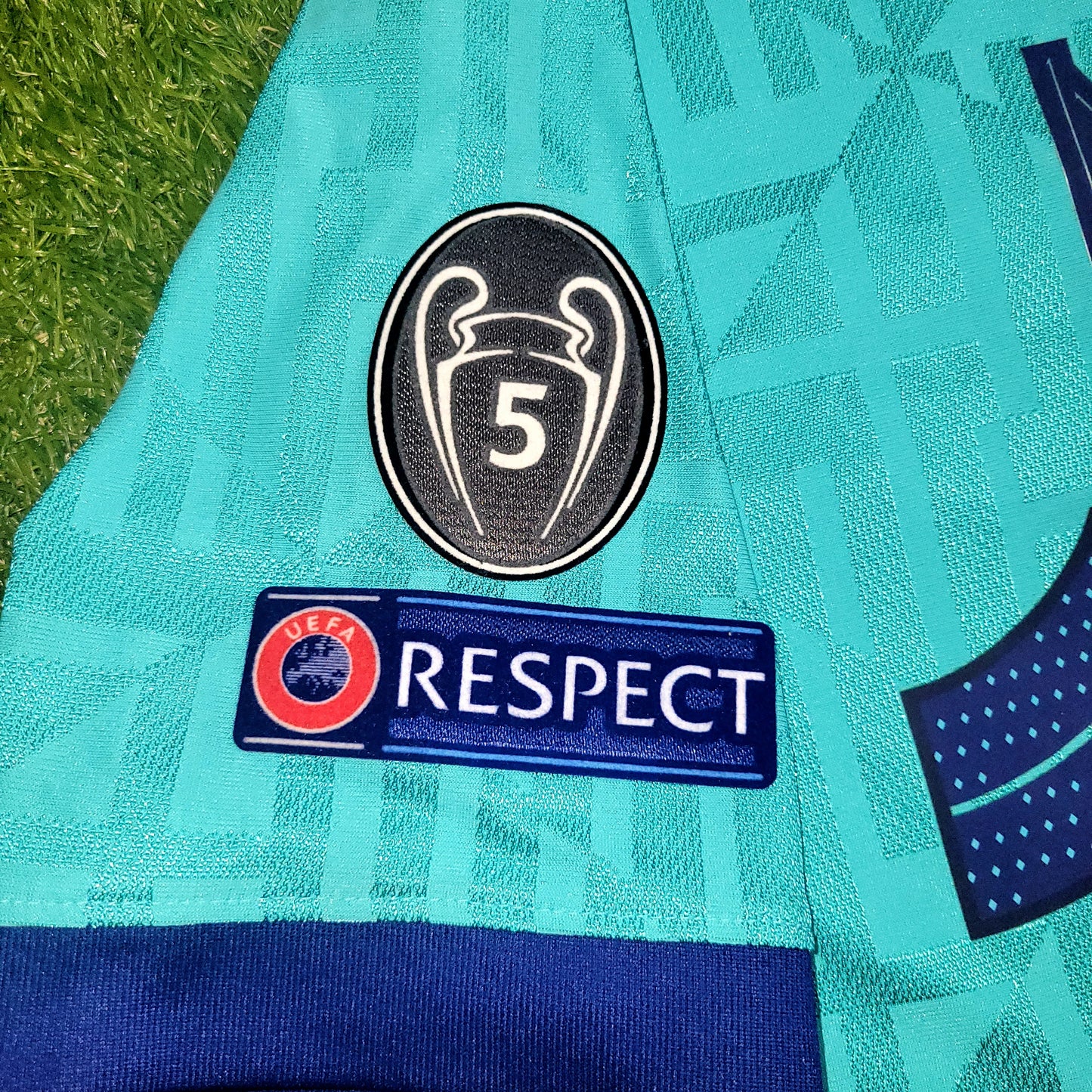 Messi Barcelona 2019 2020 UEFA PLAYER ISSUE Third Soccer Jersey Shirt BNWT L SKU# AR9343-310