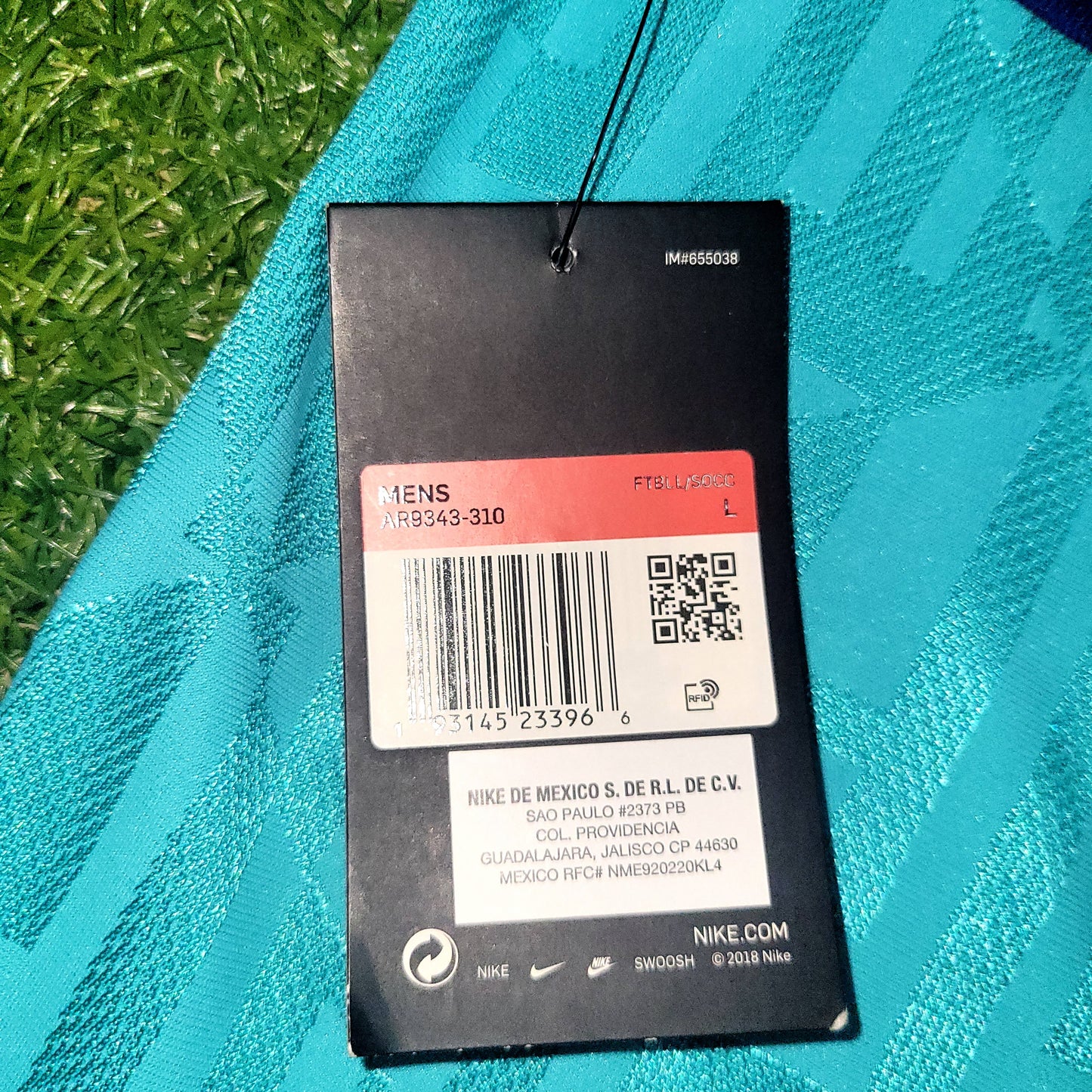 Messi Barcelona 2019 2020 UEFA PLAYER ISSUE Third Soccer Jersey Shirt BNWT L SKU# AR9343-310