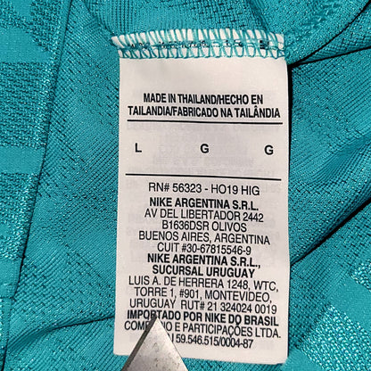 Messi Barcelona 2019 2020 UEFA PLAYER ISSUE Third Soccer Jersey Shirt BNWT L SKU# AR9343-310