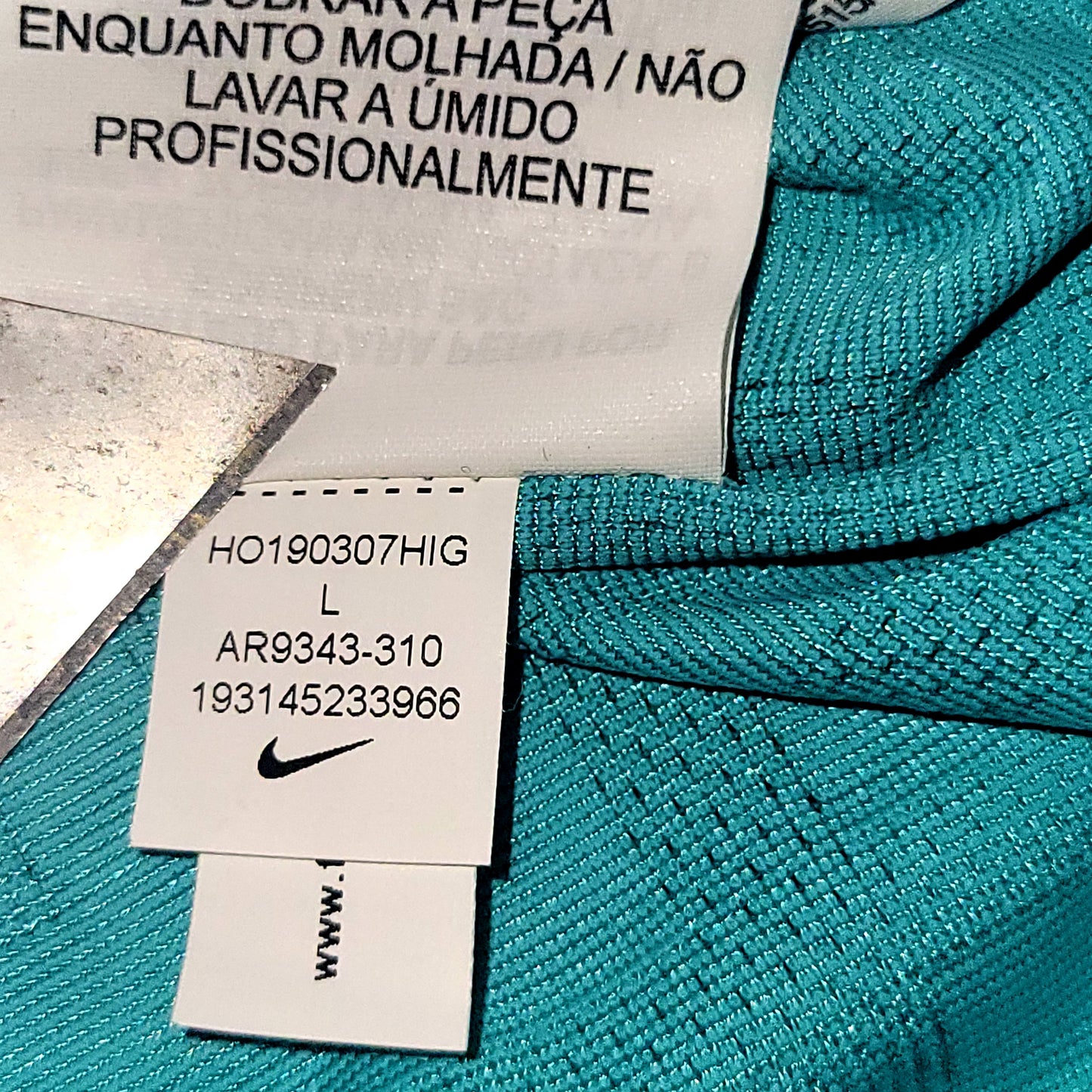 Messi Barcelona 2019 2020 UEFA PLAYER ISSUE Third Soccer Jersey Shirt BNWT L SKU# AR9343-310