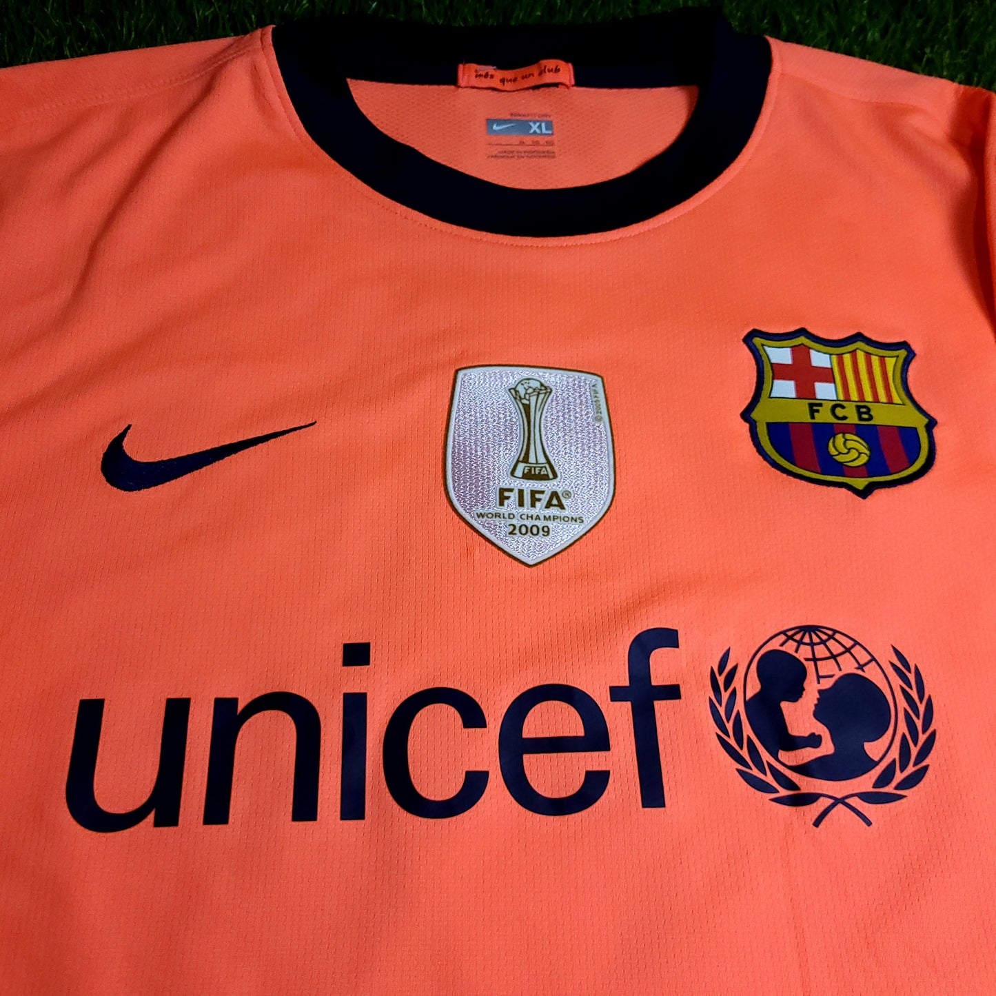 Marquez Barcelona 2009 2010 Away Soccer Jersey Shirt XL SKU# 355020-870