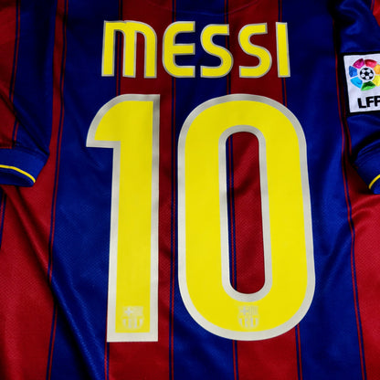 Messi Barcelona 2009 2010 Home Soccer Jersey XL SKU# 343808-496