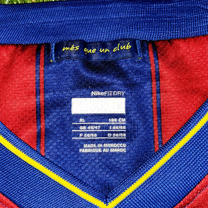 Messi Barcelona 2009 2010 Home Soccer Jersey XL SKU# 343808-496