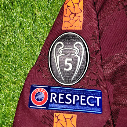 Messi Barcelona 2017 2018 Third UEFA PLAYER ISSUE Soccer Jersey BNWT M SKU# 847188-683