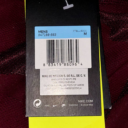 Messi Barcelona 2017 2018 Third UEFA PLAYER ISSUE Soccer Jersey BNWT M SKU# 847188-683