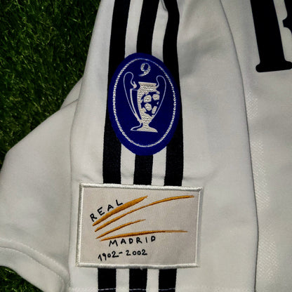 Ronaldo Real Madrid UEFA CENTENARY DEBUT 2002 2003 Soccer Jersey M SKU# 134748