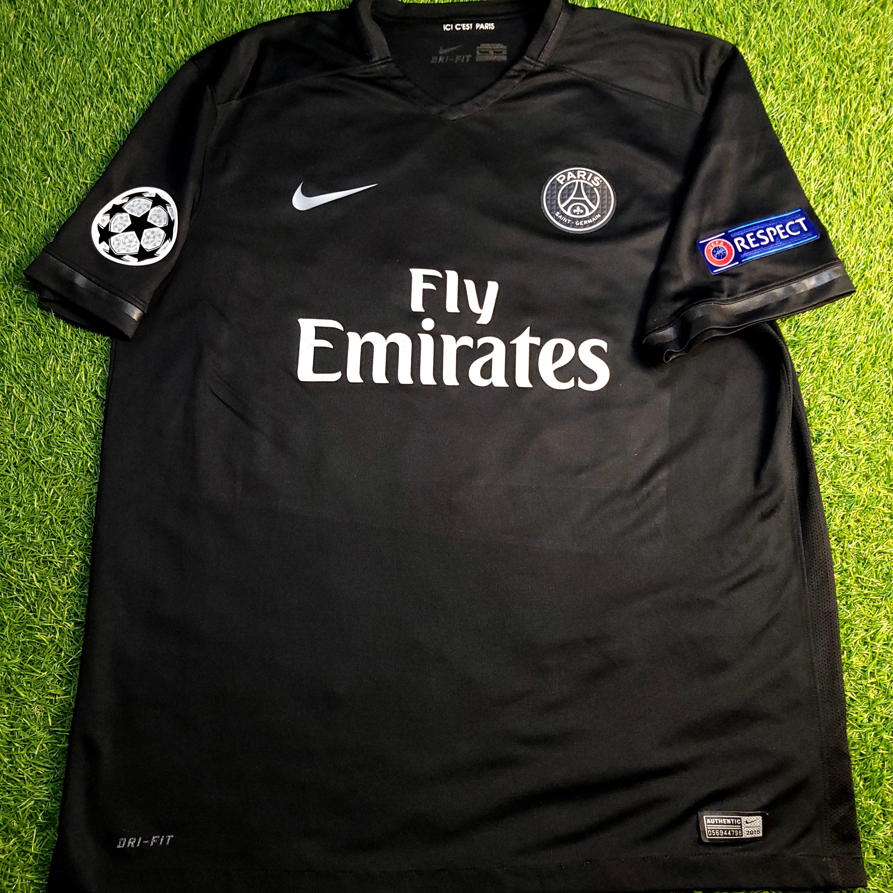 Ibrahimovic PSG Paris Saint Germain 2015 2016 Third UEFA Soccer