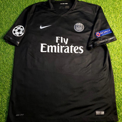 Ibrahimovic PSG Paris Saint Germain 2015 2016 Third UEFA Soccer Jersey XL SKU# 658901-011