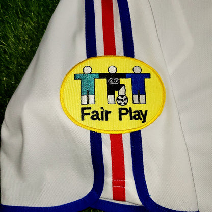 Zidane France 2000 EURO CUP Away Soccer Jersey L SKU# 647189