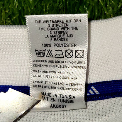 Zidane France 2000 EURO CUP Away Soccer Jersey L SKU# 647189