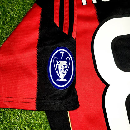 Ronaldinho AC Milan Adidas 2010 2011 Home Soccer Jersey M SKU# P96288