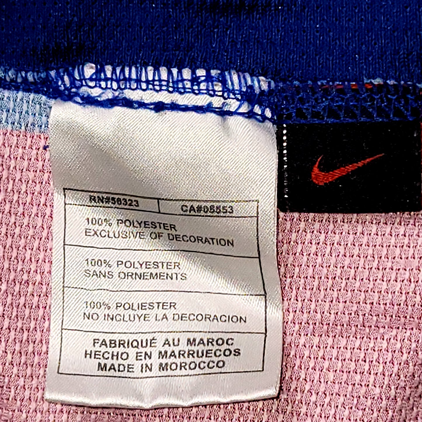 Ronaldinho Barcelona Anniversary 2007 2008 Long Sleeve Soccer Jersey M SKU# 244793-655