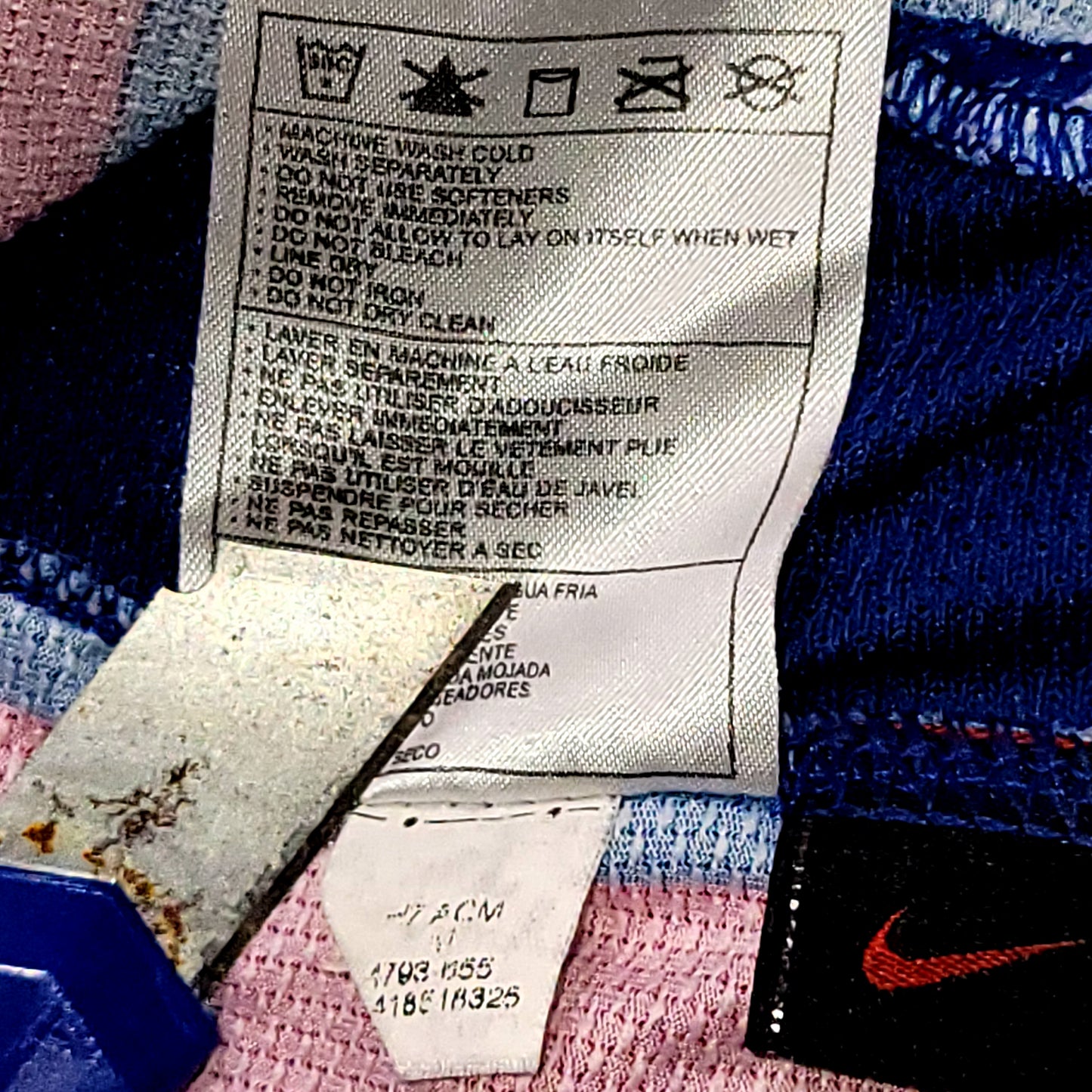 Ronaldinho Barcelona Anniversary 2007 2008 Long Sleeve Soccer Jersey M SKU# 244793-655