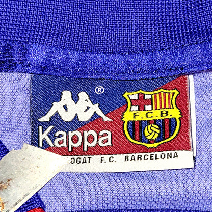 Ronaldo Kappa Barcelona 1996 1997 Home Soccer Jersey XL