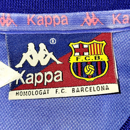 Ronaldo Kappa Barcelona 1996 1997 Home Soccer Jersey L