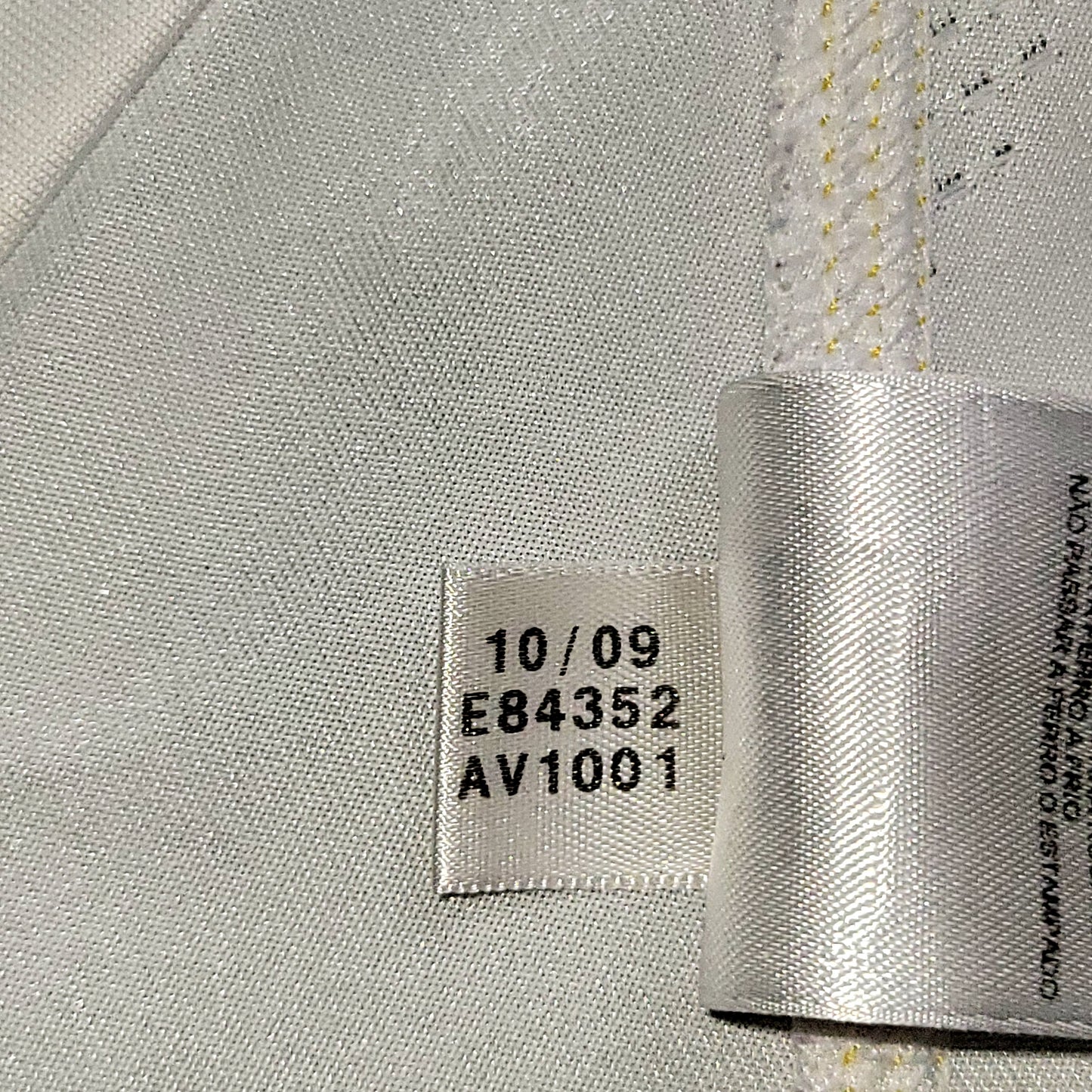 Cristiano Ronaldo Real Madrid 2009 2010 DEBUT Home Soccer Jersey L SKU# E84352