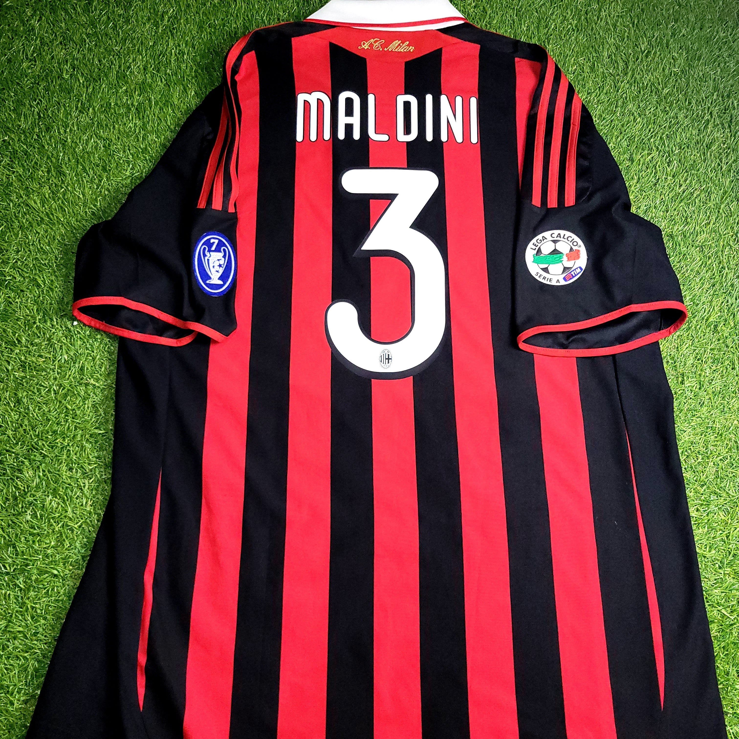 Maldini AC Milan 2009 2010 FAREWELL MATCH Soccer Jersey XL SKU