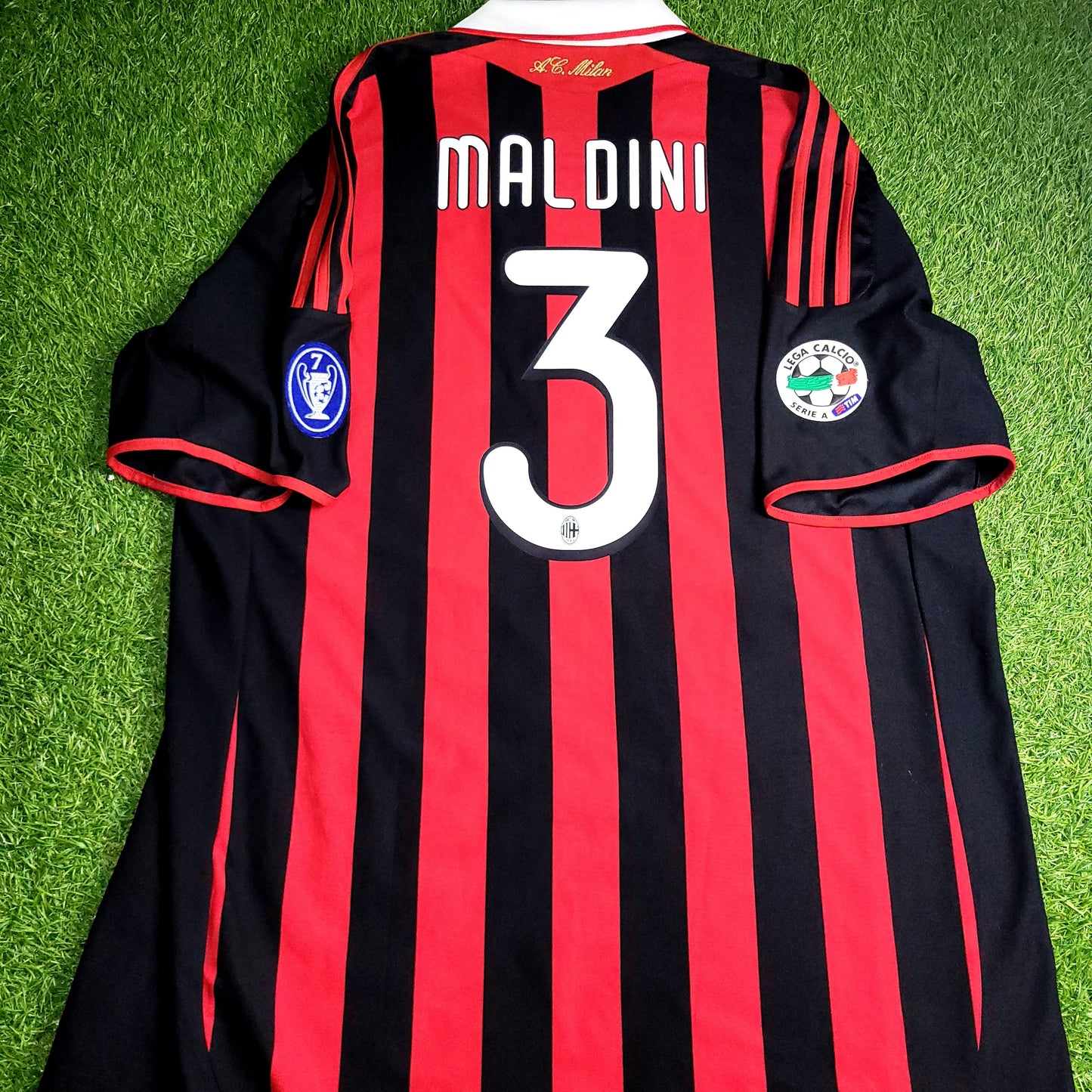 Maldini AC Milan 2009 2010 FAREWELL MATCH Soccer Jersey XL SKU# E84210